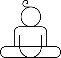 Man In Split Position Digital Sketch Svg Design, Free Vectors File